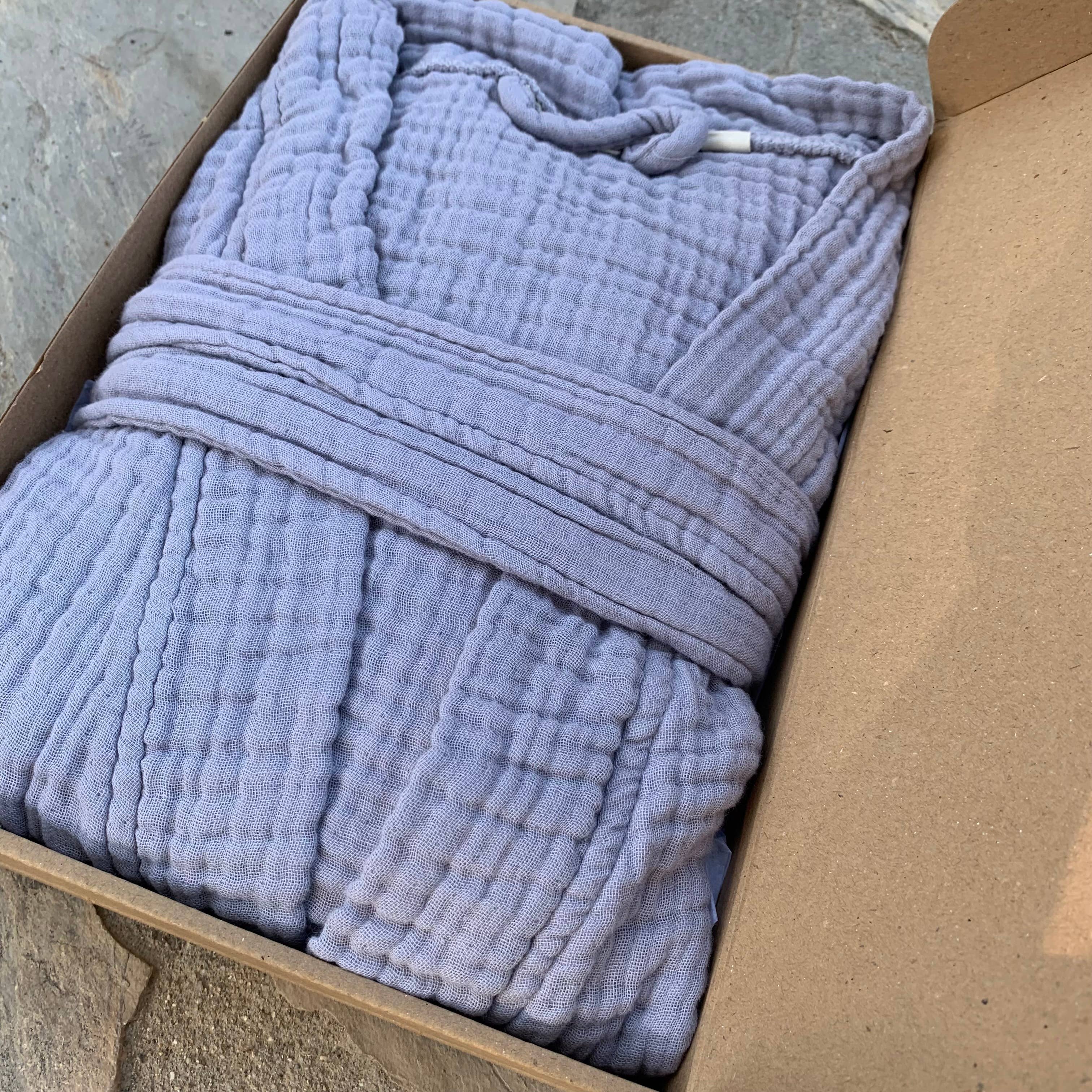 loom.ist - Wholesale Robe - Unisex - Muslin Bathrobe17