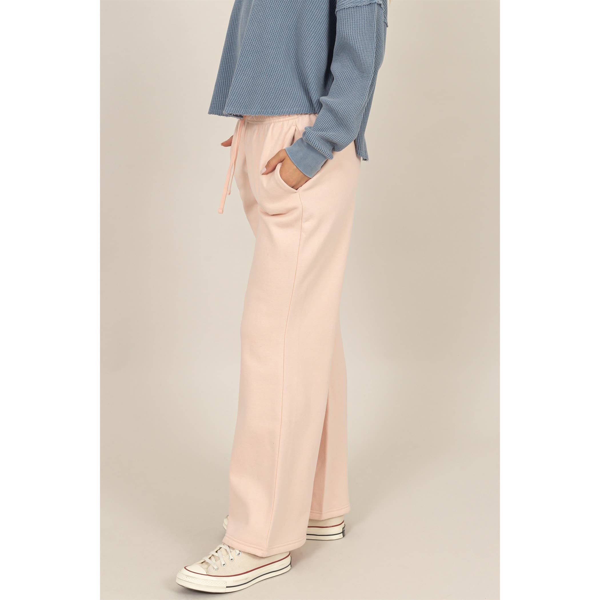 HYFVE - Vendita all'ingrosso Pantalone - Donna - Pantaloni a Gamba Larga con Coulisse a Vita Media28