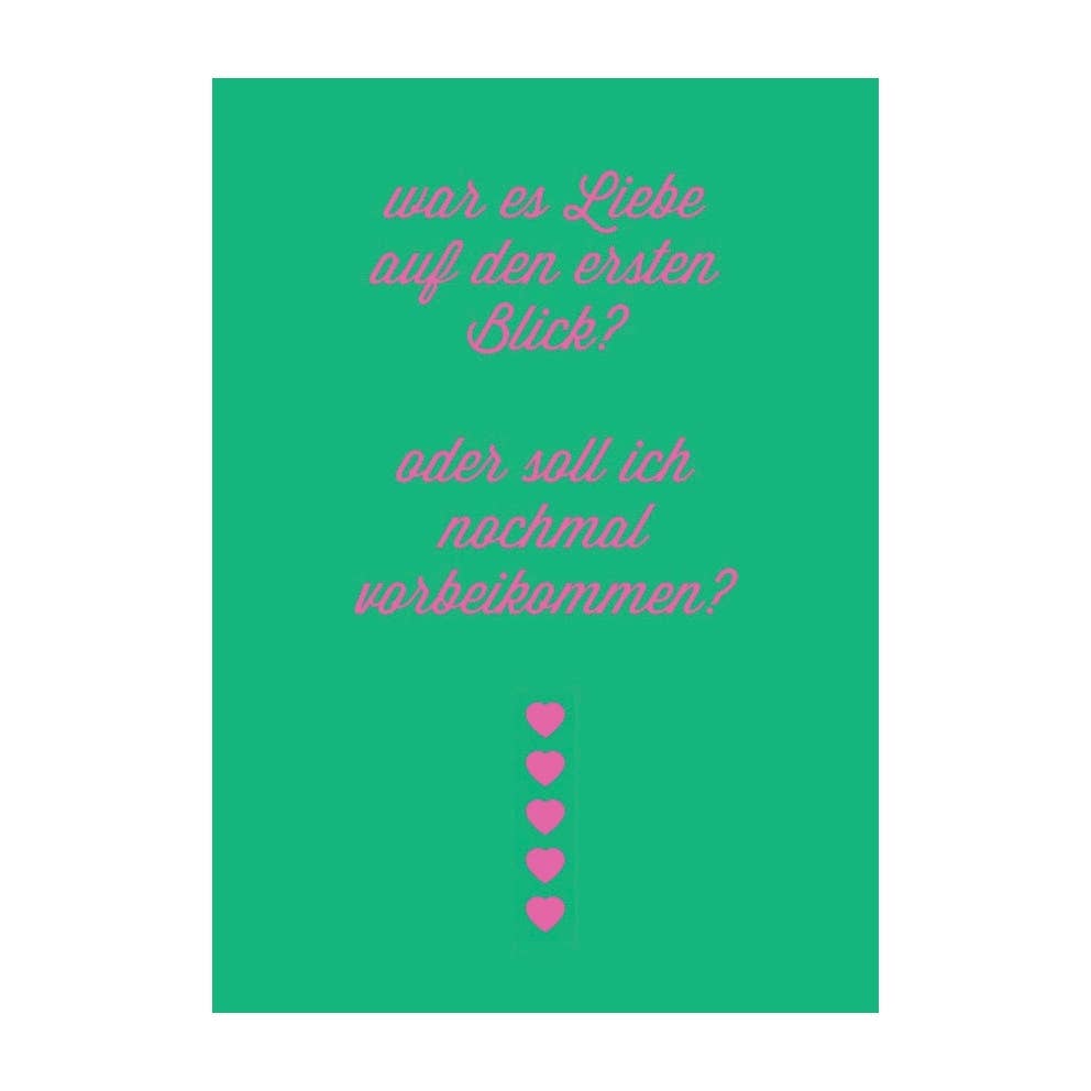 Kaufhaus Mitte - Wholesale Postcard - Postcard "Love at First Sight"0