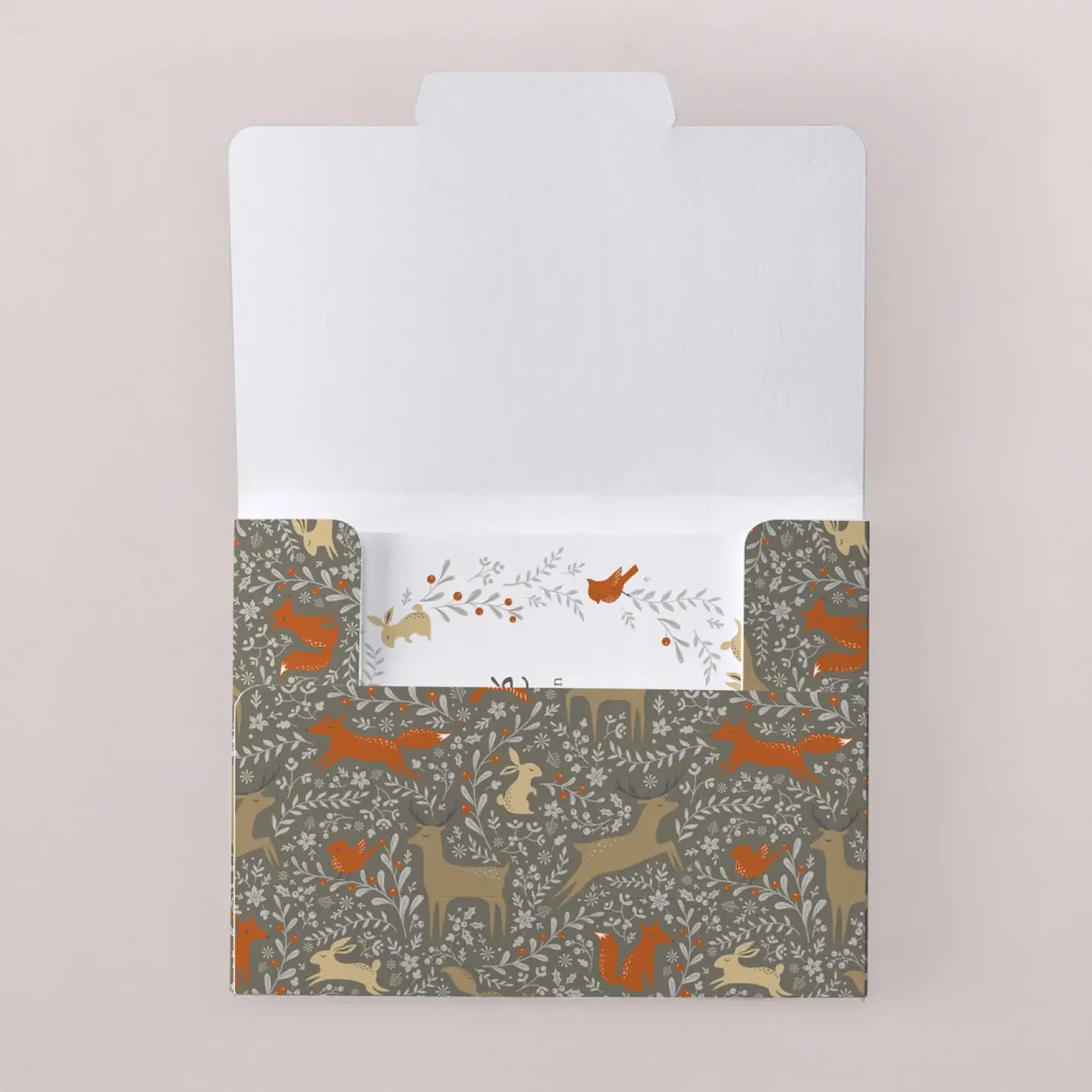 Cotton Bird - Wholesale Baby Card - Babybump stage cards - Hazelnut1