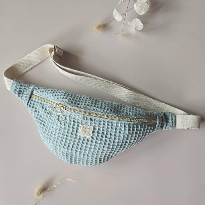 Vattenmelon grön bikakeväv banan bomull för wholesale av Atelier Tatice