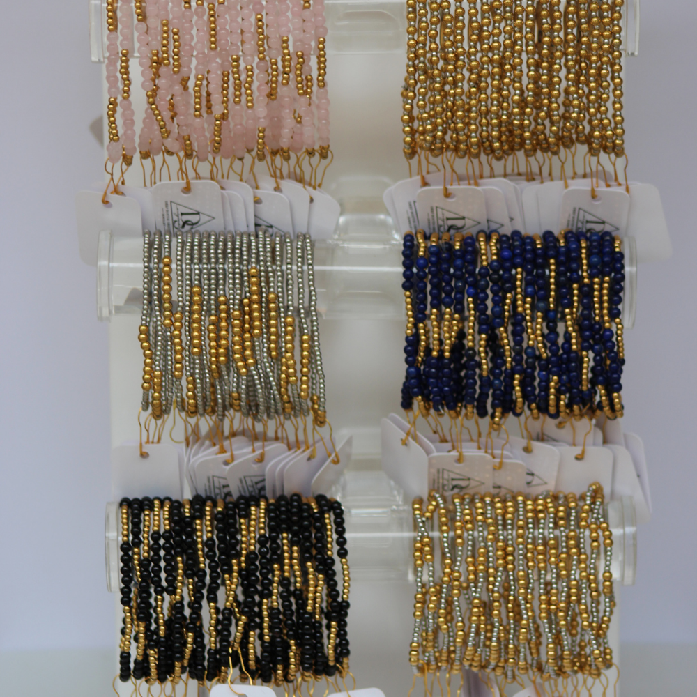 Deep South Originals Inc. - Wholesale Beaded Bracelet - Marlow Bracelet ~ Mixed Metal 18k Gold Plated Stainless Steel~ Deep South Originals1