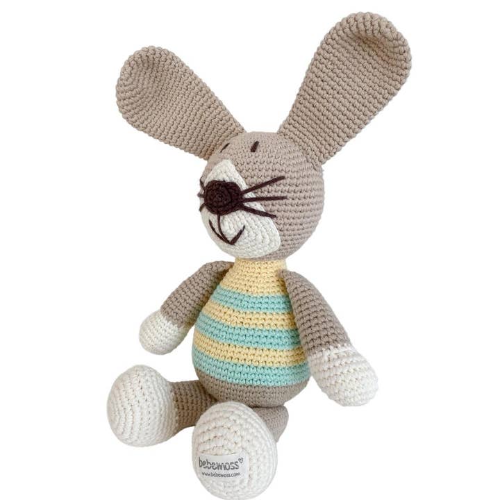 BEBEMOSS, LLC - Wholesale Stuffed/Plush Toy - Kids & Baby - Stuffed animal toy, rabbit, organic cotton bunny