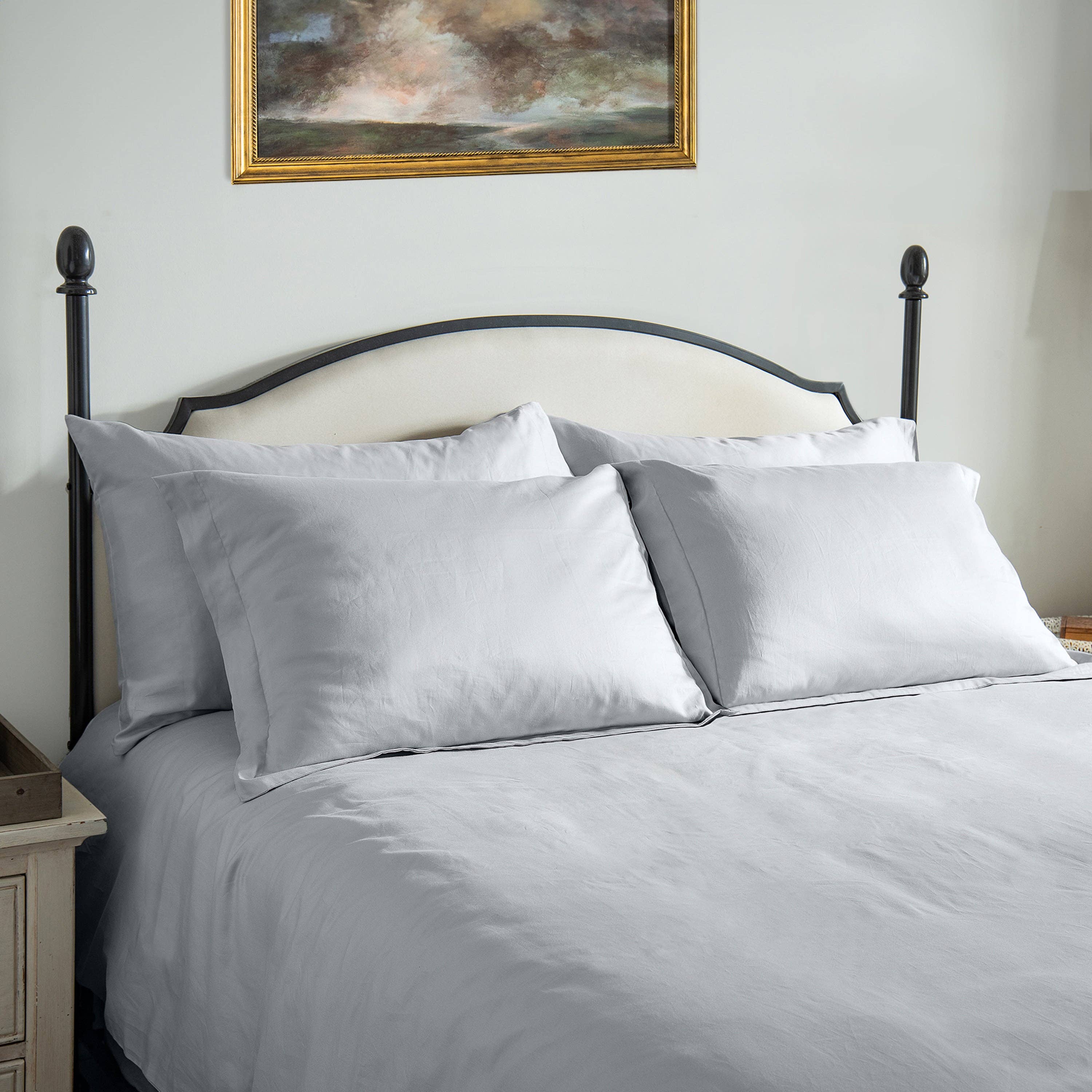 Delara - Vente Housses de couette - Parure de lit en coton biologique Lux8