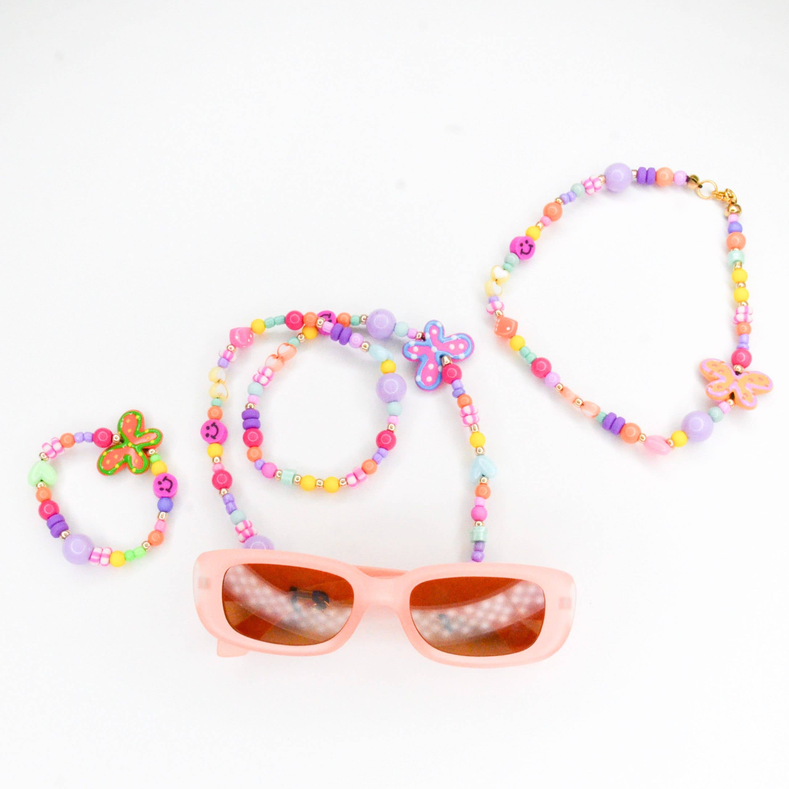 Feestbeest-kids - Wholesale Kids Necklace - Kids - Korte ketting All in the mix1