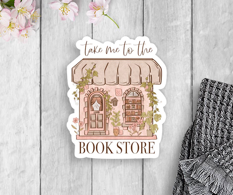 Expression Design Co - Wholesale Sticker - Bookstore Vinyl Sticker
