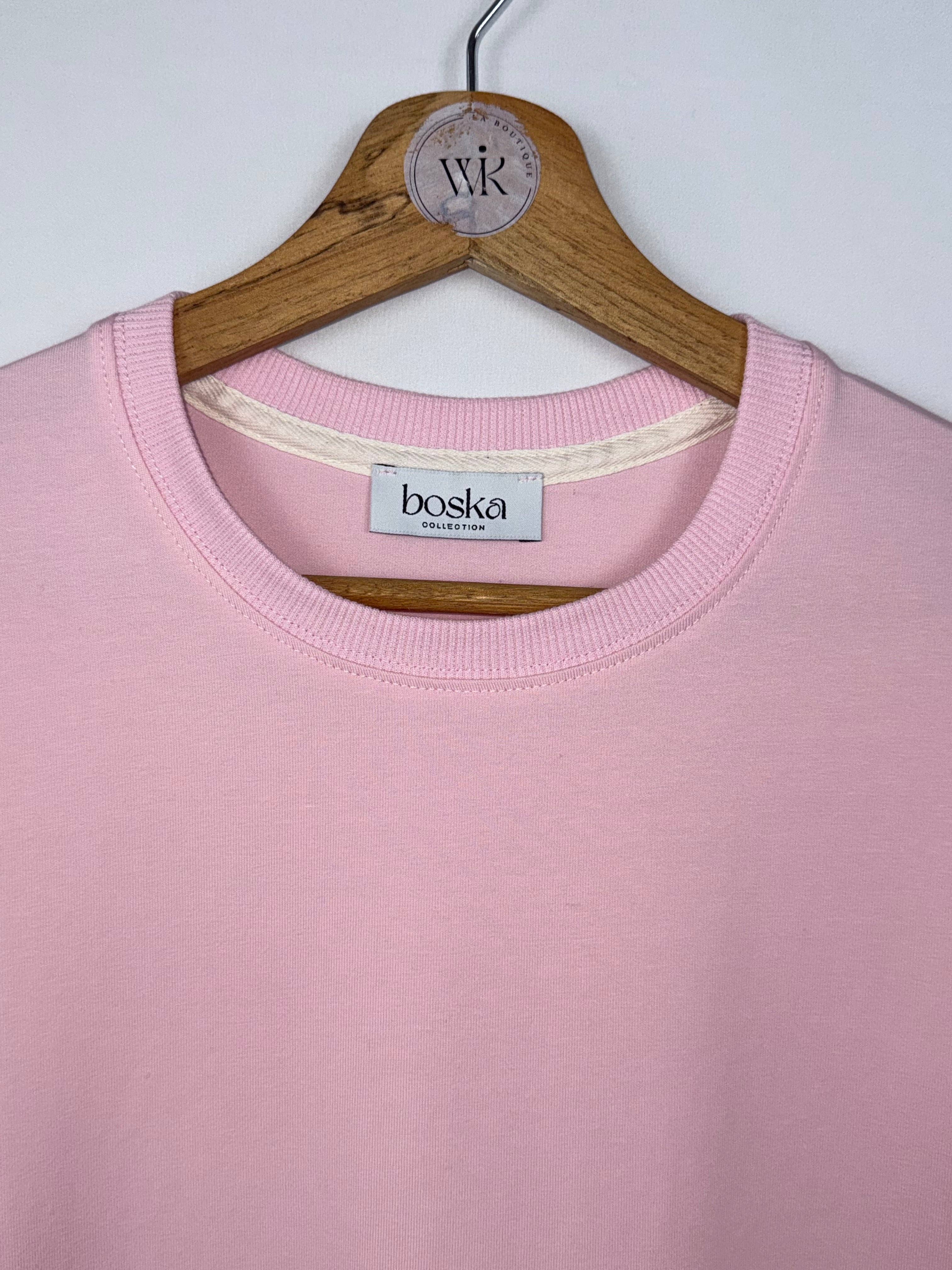 Rose T-shirt classique boska rose en vente sur Faire0