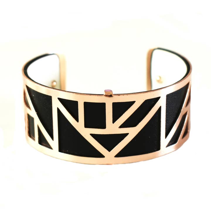 Interchangeable Cuff - Rose Gold Bijoux for wholesale by Laurent Scott Collection