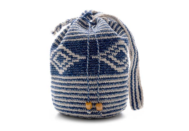 Dagny Textiles - Vendita all'ingrosso Borsa a tracolla - Donna - Borsa a secchiello media all’uncinetto11