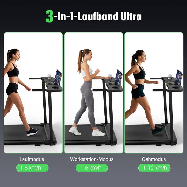 Maiden-Art MindfulChic Fashion - Wholesale Fitness equipment - Treadmill Walking Pad for Home 3in1 Folding Under Desk Treadmill 2.5HP Smart Walking Treadmill with APP & LED Display1