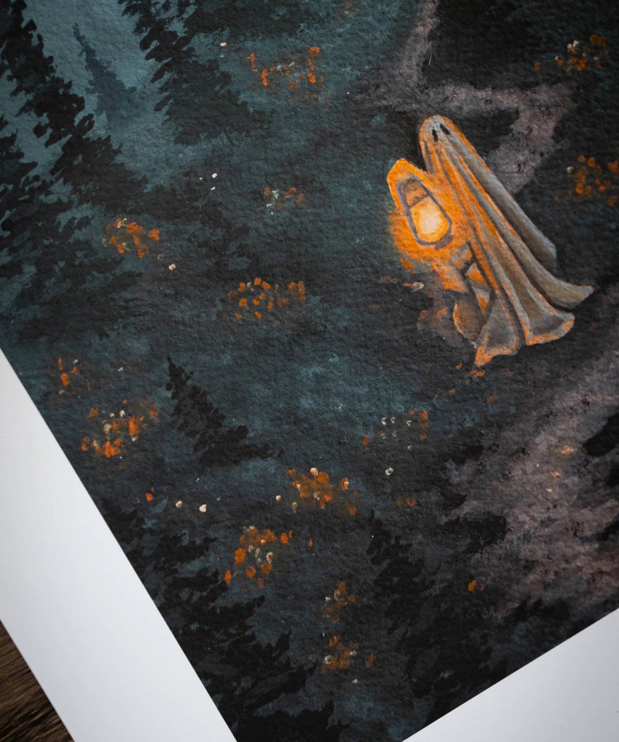 Gloomy Grove - Wholesale Art Print - "Wander" | Fine Art Print2