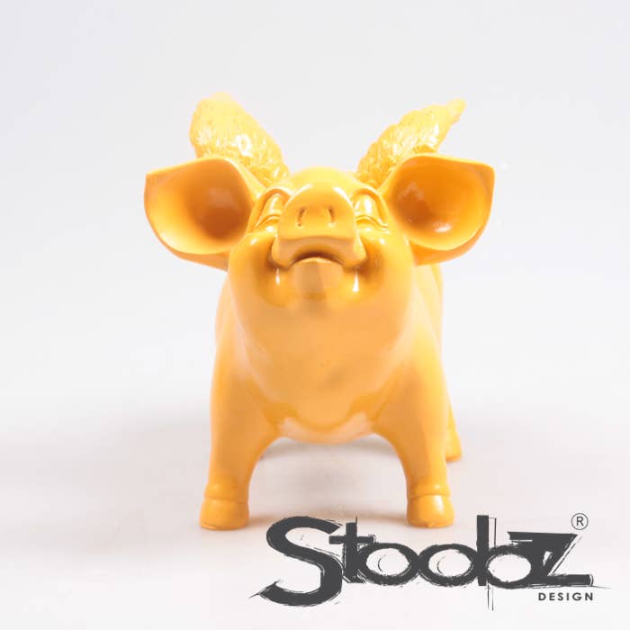 Imhof & Stevens BV – Mealheiro por atacado – Cofrinho STOOBZ com asas 14 x 25 x 15 cm | Cofre5