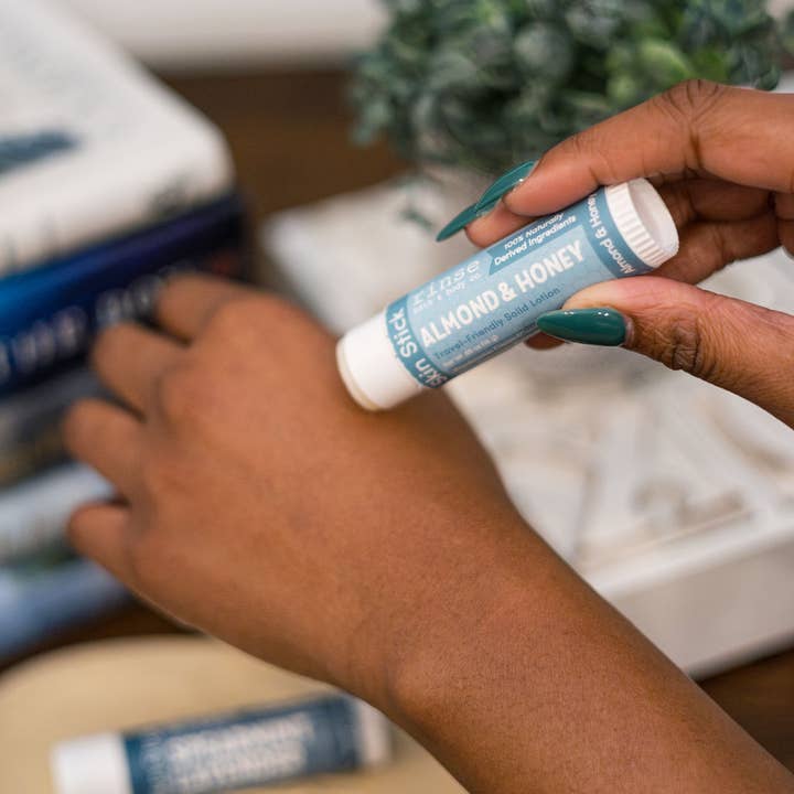 Rinse Bath Body Inc - Wholesale Solid Lotion - Skin Stick Solid Lotion - Almond & Honey1