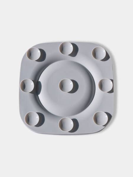 INOOKO - Wholesale Pet Food Mat - Dog - Dog Licking Pad - YoomY Plate - Grey3