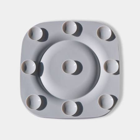 INOOKO - Wholesale Pet Food Mat - Dog - Dog Licking Pad - YoomY Plate - Grey3