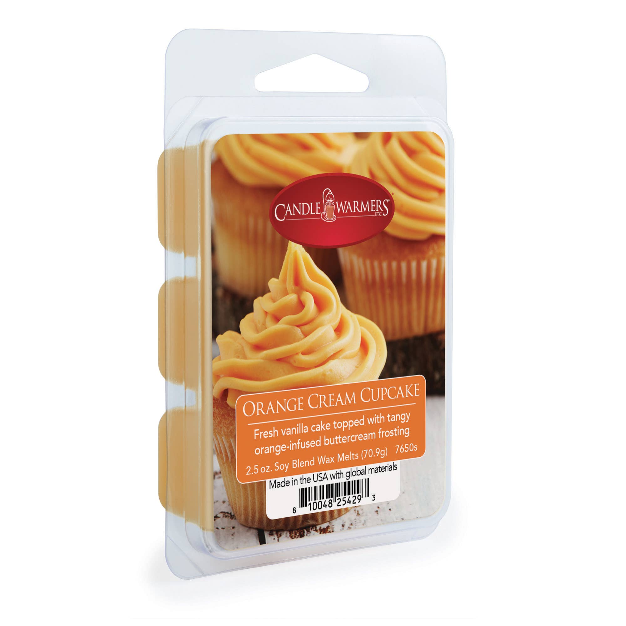 Candle Warmers Etc. Duftlampen & Kerzen – Engroshandel Smeltevoks – Candle Warmers® Classic Orange Cream Cupcake Duftende Voks 70 g0