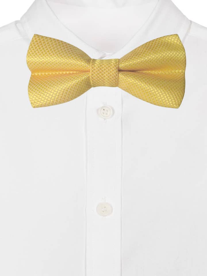 PAPILLON DA BAMBINO GIALLO IN RAYON per la vendita all'ingrosso da parte di Josvil