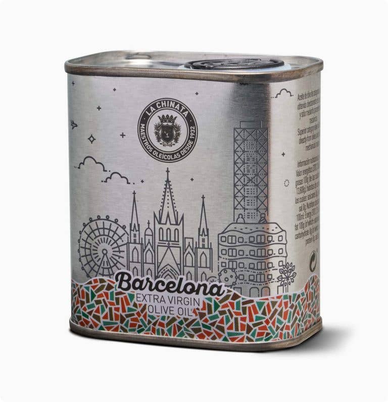 La Chinata – Engroshandel Olivenolie – La Chinata AOVE Dåse 100ml Barcelona2