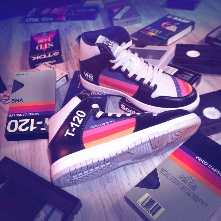 MoonLambo - Venta al por mayor Zapatillas urbanas - Hombre - MoonLambo VHS T-120 edición clásica para coleccionistas8