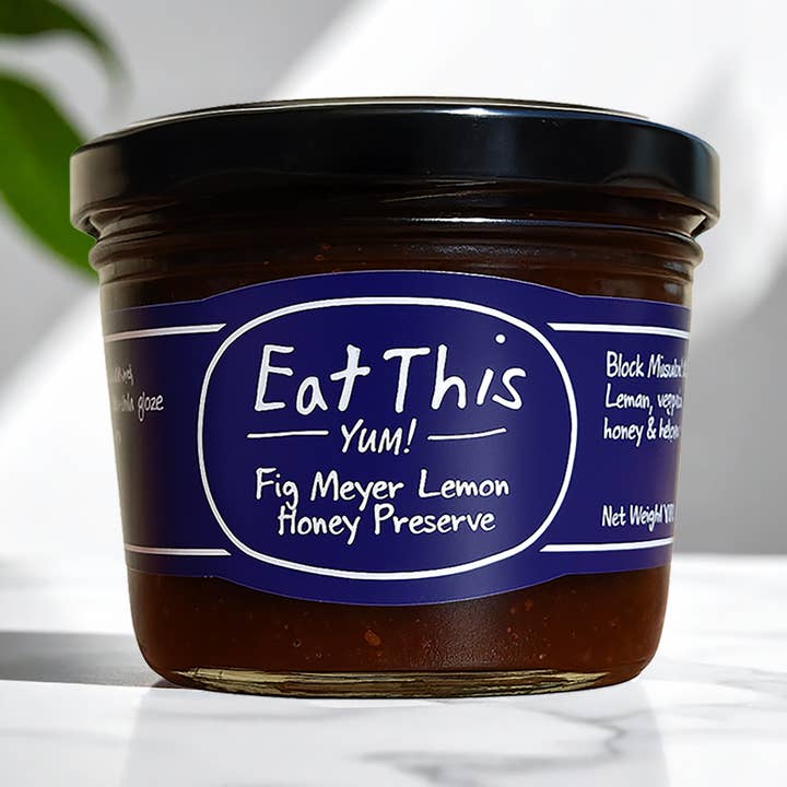 Fig Meyer Lemon & Honey Jam for wholesale by Eat This Yum