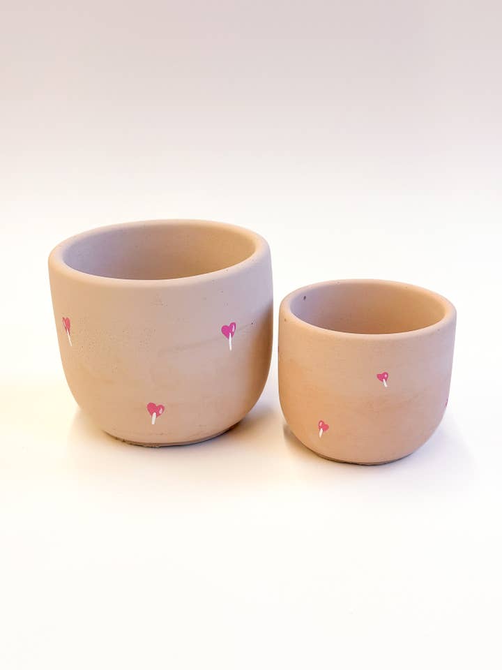 Candy Painted Planter | Handmade Gift for wholesale by The Plant Supply