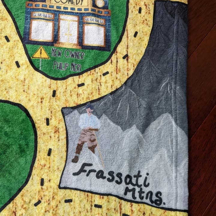 worthy of Agape - Wholesale Play Mat - Kids & Baby - Streets of Gold Play Mat & Blanket2