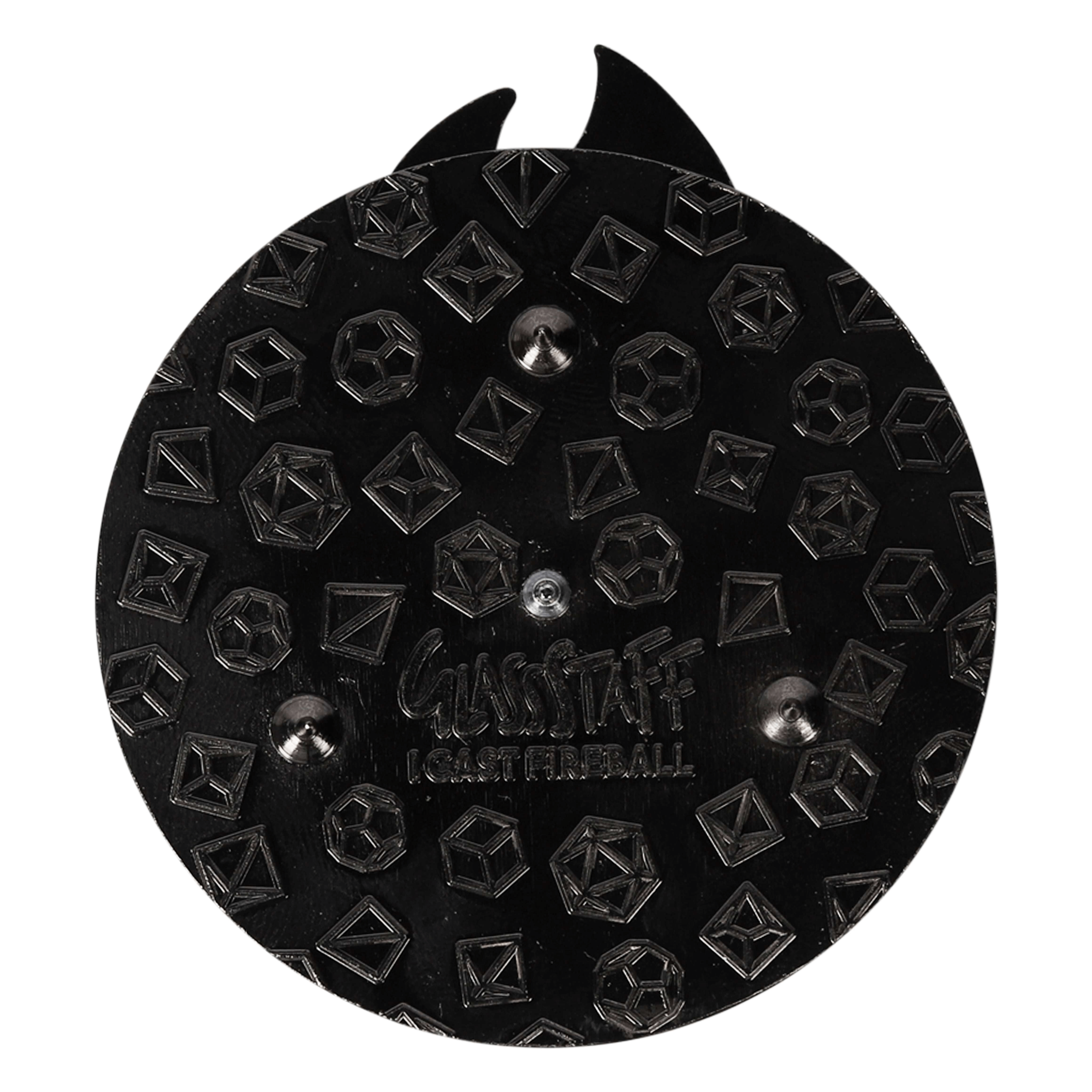 GlassStaff - Wholesale Lapel Pin/Button - Casting Fireball Spinner Pin4