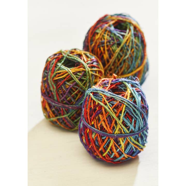 Namaste - Wholesale Yarn - Rainbow Hemp Twine Yarn 20g