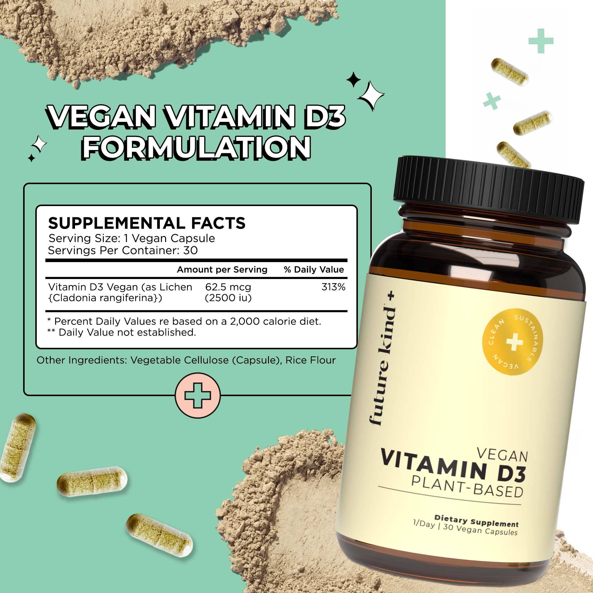 Future Kind - Wholesale Oral Supplement/Vitamin - Vegan Vitamin D3 Supplement1