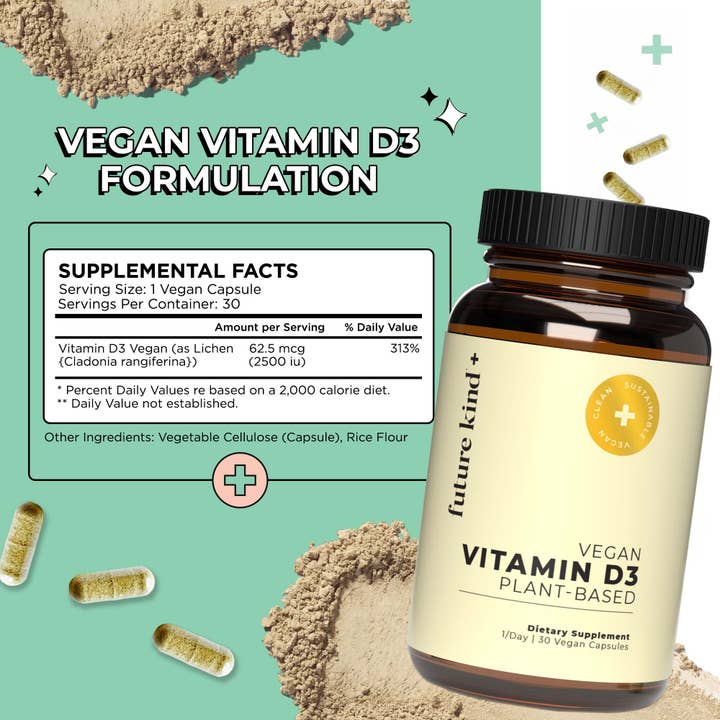 Future Kind - Wholesale Oral Supplement/Vitamin - Vegan Vitamin D3 Supplement1