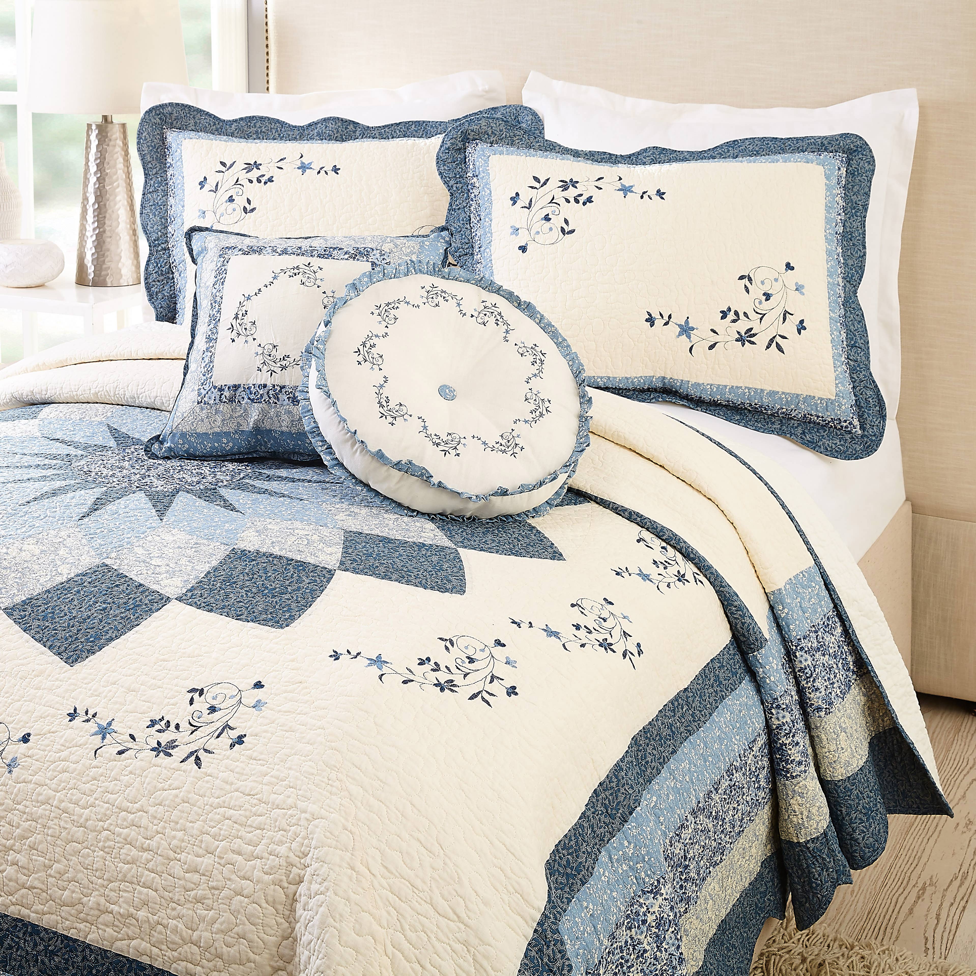 Peking Handicraft - Wholesale Bedding Set - Charlotte Bedspread - Modern Heirloom2