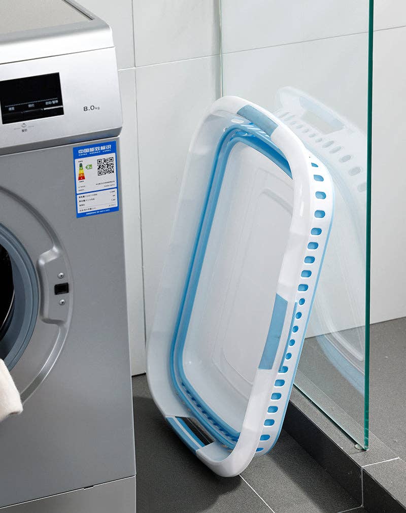 VIGOR - Wholesale Laundry basket - Perfect Space Saving Premium Quality Basket Collapsible Plas12