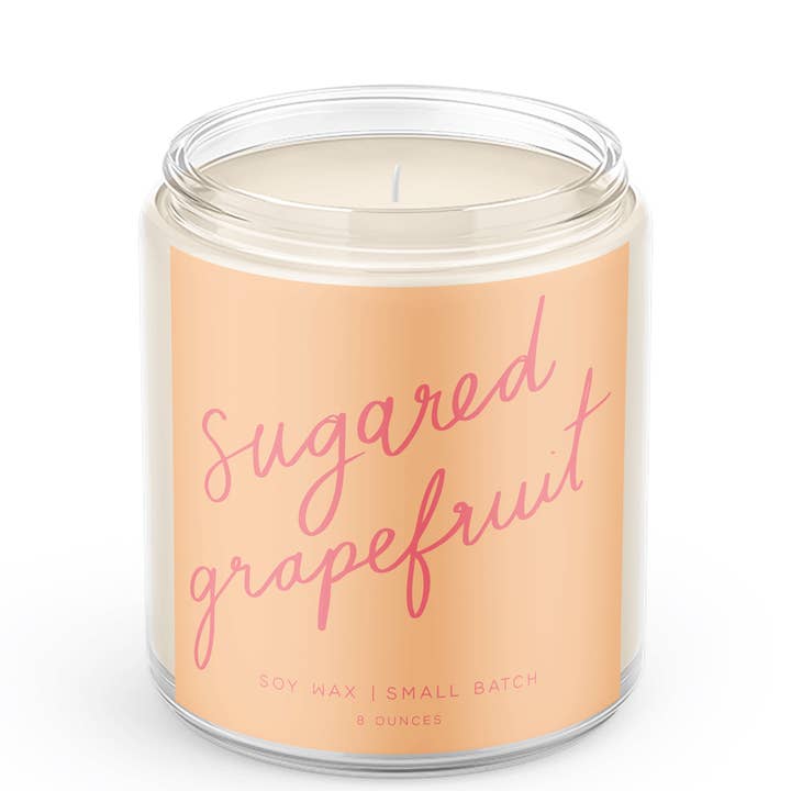Sugared Grapefruit - Candle for wholesale by Poured Goods
