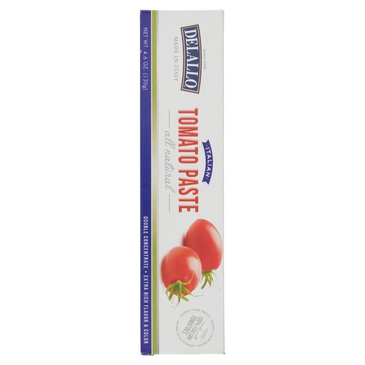 Delallo - Wholesale Pasta Sauce - Tomato Paste Tube 4.6oz