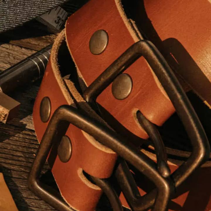 Latico Belt | 1.7” 8oz American Latigo Leather for wholesale on Faire