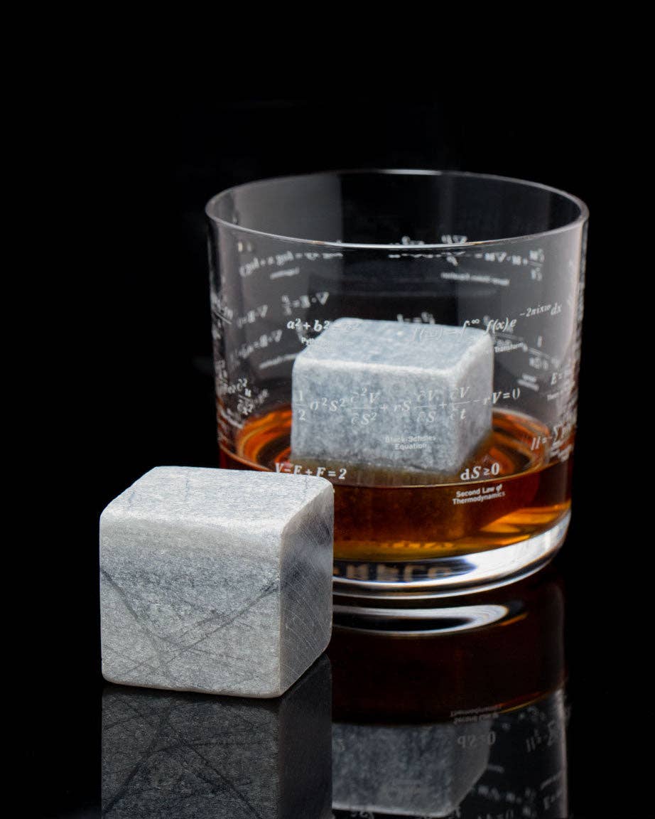 Cognitive Surplus - Wholesale Drink Chilling Cubes - Mega Rocks Soapstone Whiskey Stones (Case of 4)4