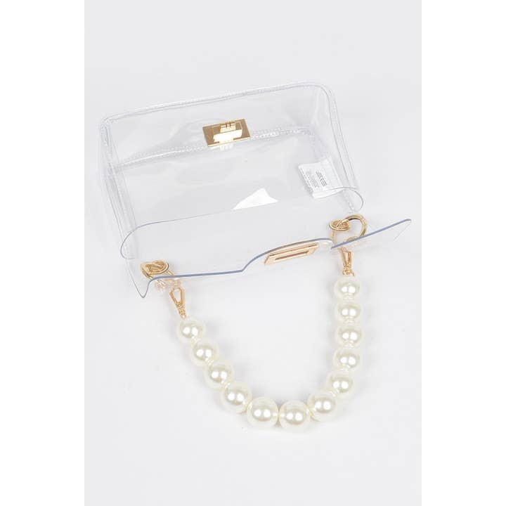 CC Wholesale Clothing – wholesale Crossbody bag – Women's – Transparent Cross Body Bag W Clear Chain4