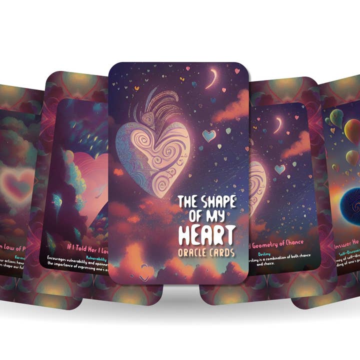Ibiza Tarot USA – wholesale Tarot cards – The Shape of my Heart - Oracle Cards