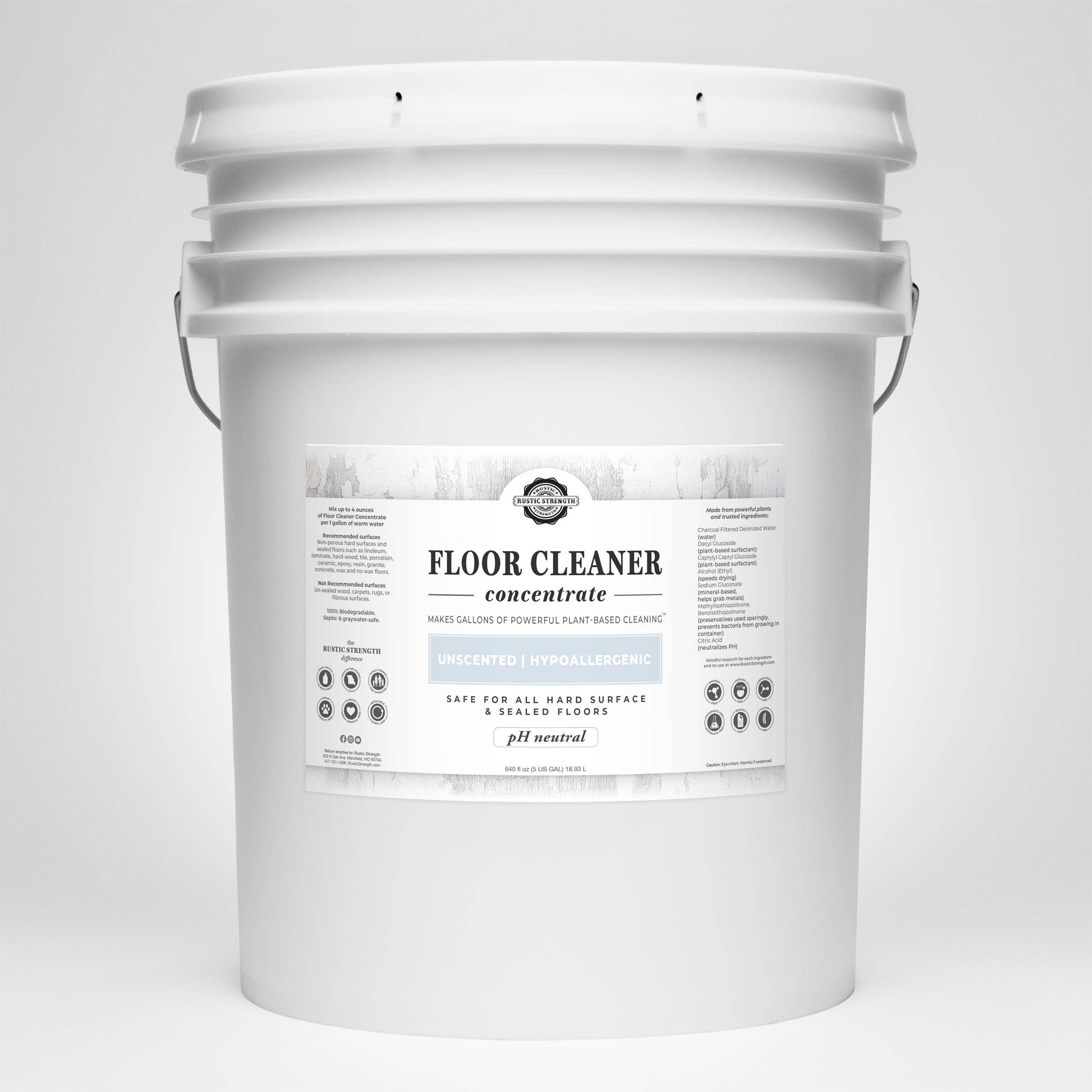 Rustic Strength - Wholesale Floor Cleaner - Multi-Surface Floor Cleaner | Concentrate13