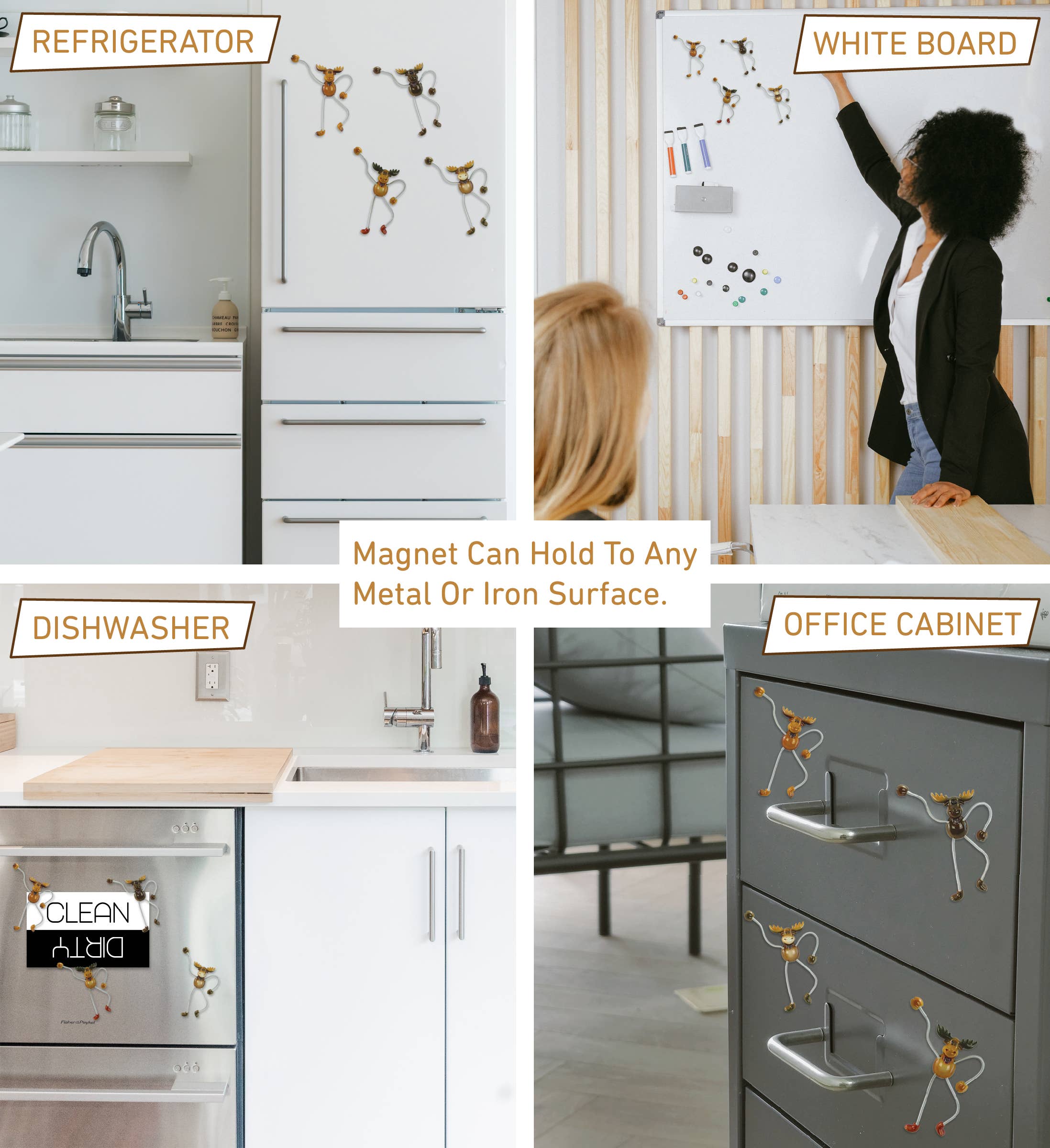 Cota Global - Wholesale Magnet - Springy Magnet - Moose3