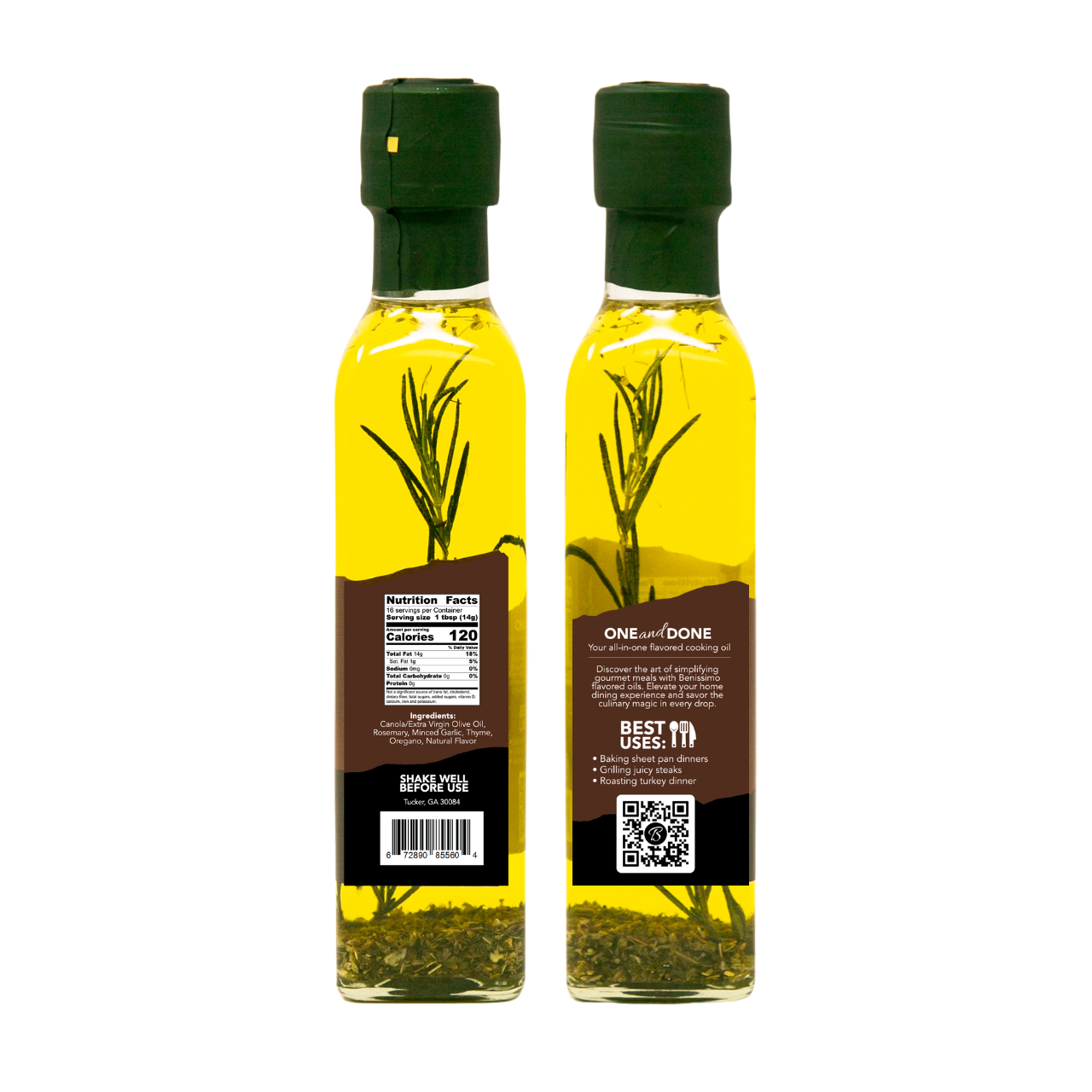 Benissimo - Wholesale Cooking Oil - Roasted Garlic Oil 8.1 oz1