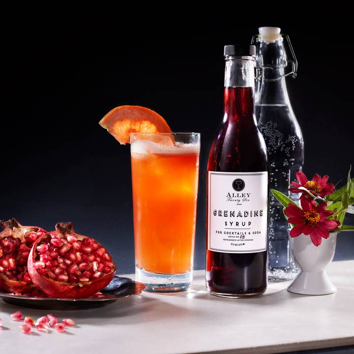 Alley Twenty Six Cocktail Syrups - Wholesale Cocktail Mix/Syrup - Alley Twenty Six Grenadine Cocktail Syrup