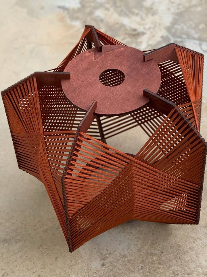 Teak lanterne for engroshandel hos Atelier Mathilde Louise