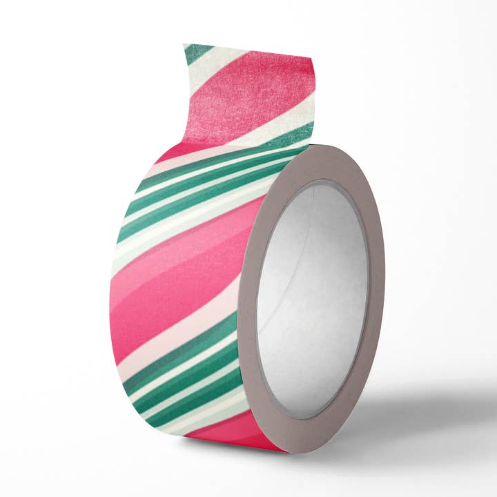 Fita Washi de Hortelã-Pimenta 15mm de Largura por atacado de Happy People Paper Goods