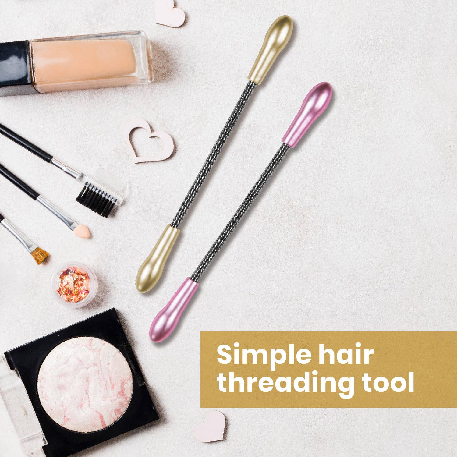 Lindo - Wholesale Tweezers - Lindo Twist-n-Roll Tweezers Duo3