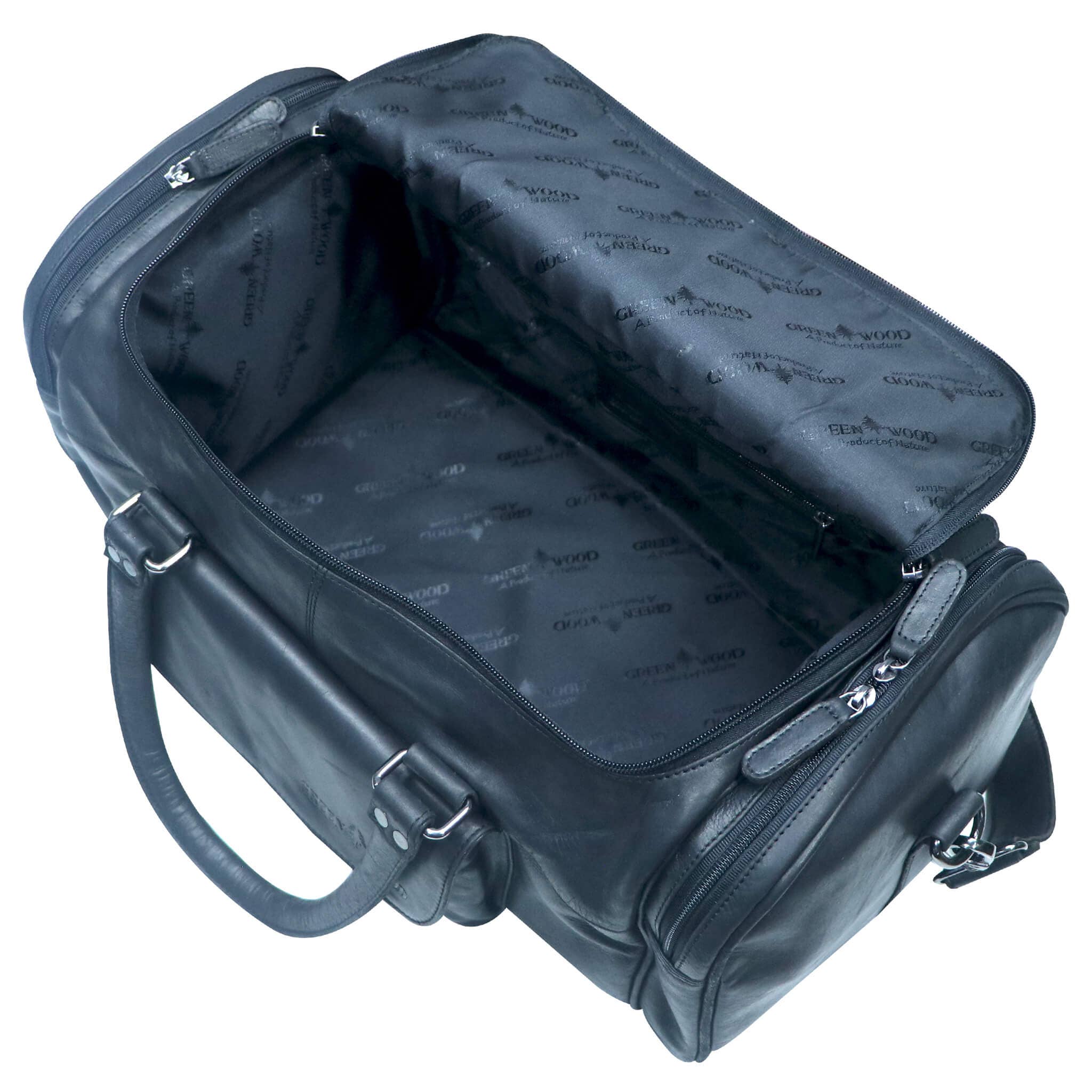 Greenwood - Wholesale Duffel- en weekendtas - Uniseks - Greenwood Finn leren sporttas en kleine reistas voor mannen en vrouwen7