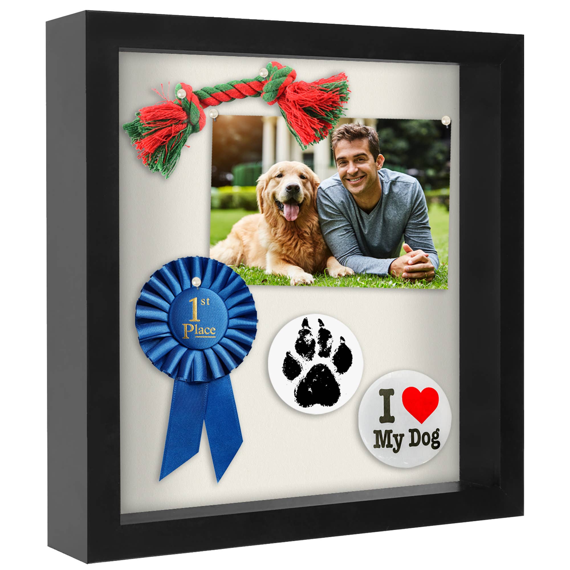 Americanflat - Wholesale Picture Frame - Americanflat Shadow Box Frame with Soft Felt Back60