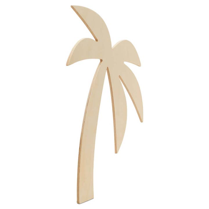 Woodpeckers Crafts - Wholesale Cutouts - 14" Wood Palm Tree Cutout1