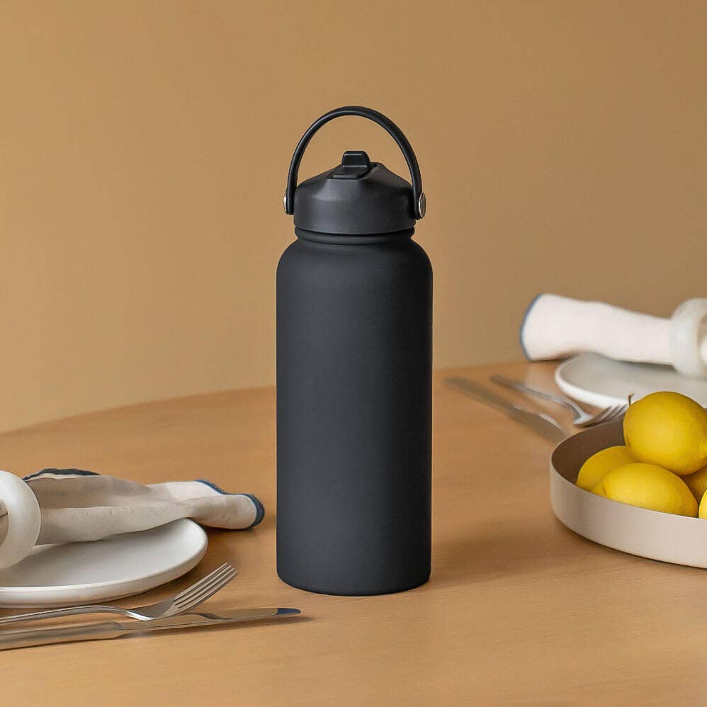 Beysis – wholesale Vattenflaska – 30,5 oz / 900 ml flaska med sugrör55