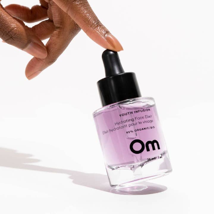 Om Organics Skincare - Wholesale Facial Serum/Concentrate - Youth Infusion Hydrating Face Elixir